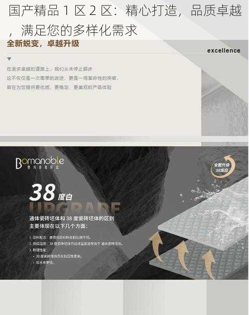 国产精品 1 区 2 区:精心打造,品质卓越,满足您的多样化需求