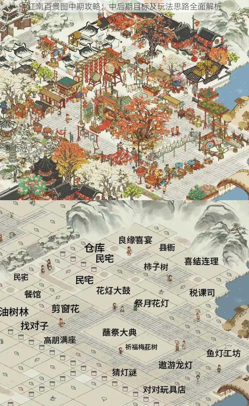 江南百景图中期攻略:中后期目标及玩法思路全面解析